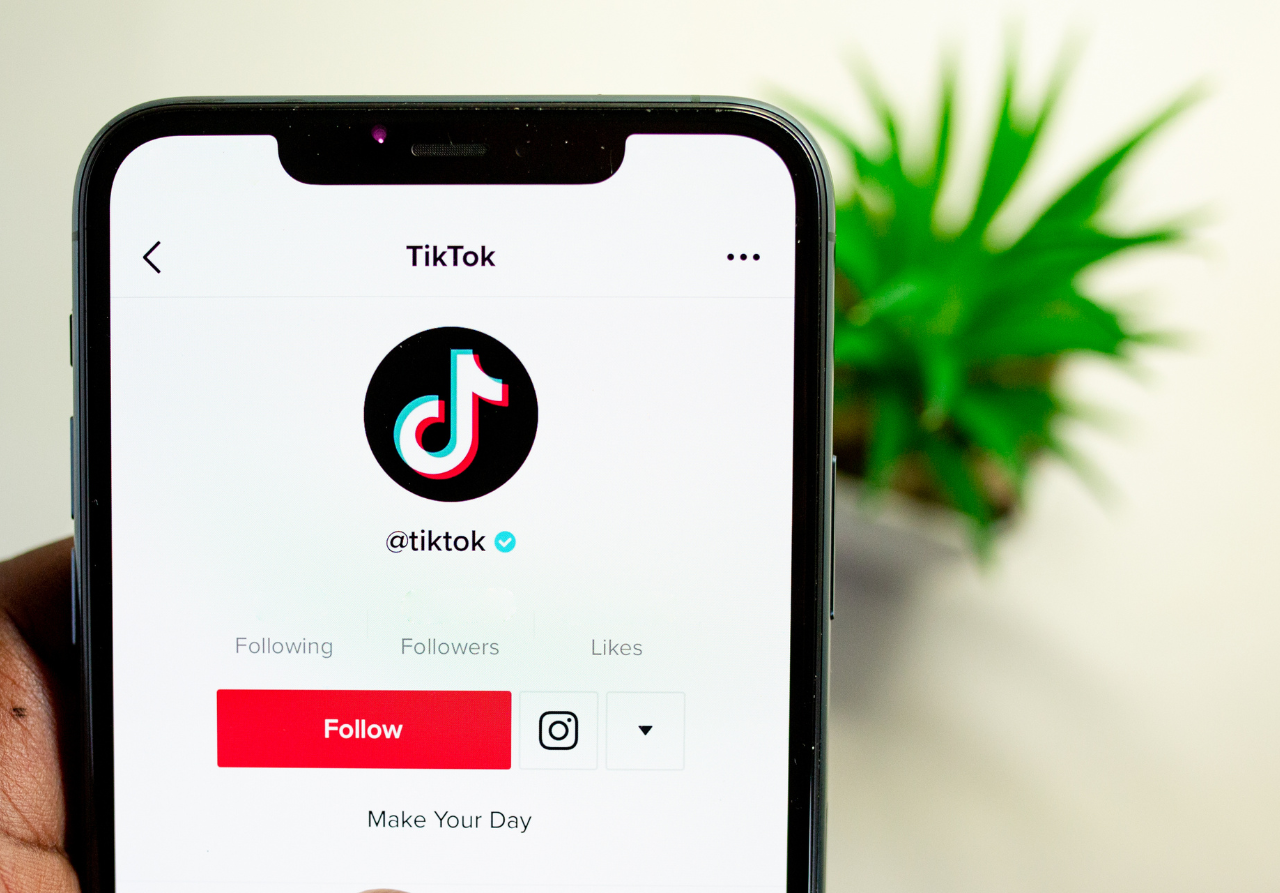 TikTok on iPhone