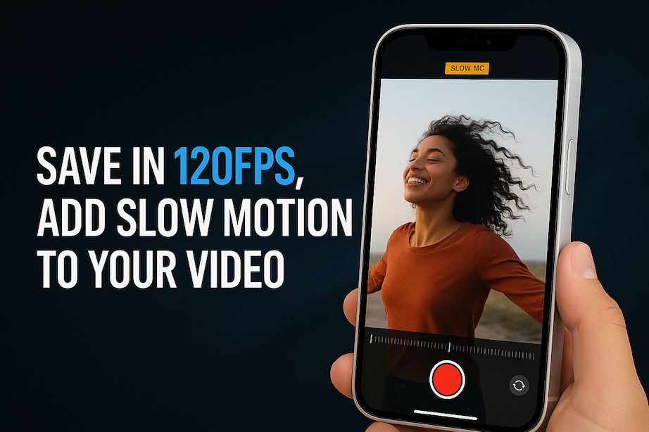 120 FPS Video Editing on iPhone: Add Slow Motion Anywhere with UpRes ...